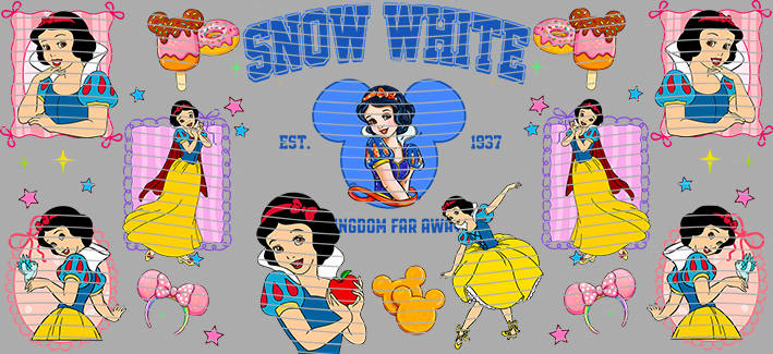 16oz Disney style-D-1188